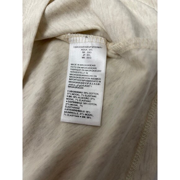 Amazon Essentials Long Sleeve T Shirt Size XXL New With Tag Tan Heather - Picture 4 of 6